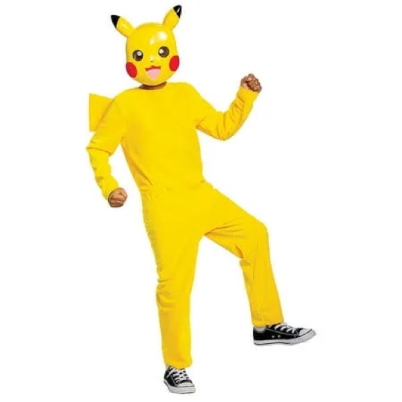 Child Pokémon Pikachu Costume - Small 4-6 - Picture 1 of 5